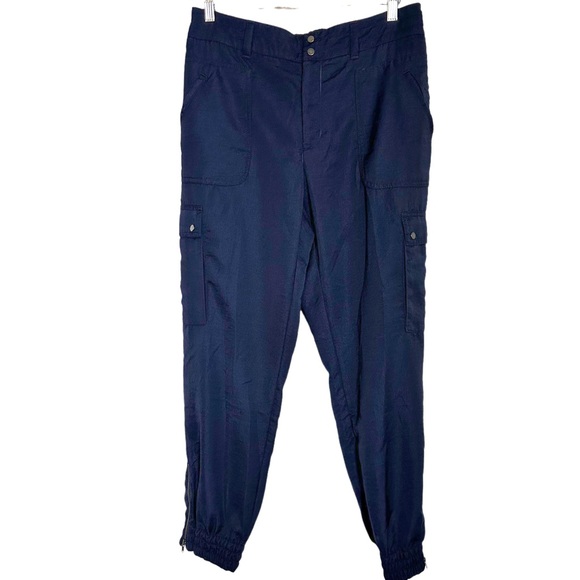 Anthropologie Pants - Anthropologie Navy Track Pants